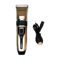 Kit Pet Máquina Recarregável Tosa De Cães E Gatos