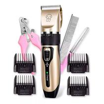 Kit Pet Maquininha De Acabamento + Tosador Cachorros E Gatos Kit Pet Maquininha De Acabamento + Tosador Cachorros E Gatos