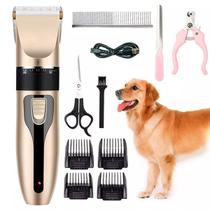 Kit Pet Maquininha De Acabamento + Tosador Cachorros E Gatos Kit Pet Maquininha De Acabamento + Tosador Cachorros E Gatos