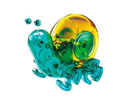 Kit Pet Robô Solar Caracol - No. 2056A - Fácil de Montar - WRT003645