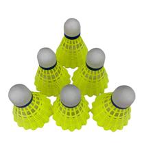 Kit Petecas Badminton Vollo VB600 Base Cortiça 6g Super Leve Kit Petecas Badminton Vollo VB600 Base Cortiça 6g Super Leve