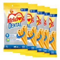 Kit Petisco de Cuidado Oral Keldog Dental Tech para Cães Acima de 10kg - 80g - 5Unid - Kelco