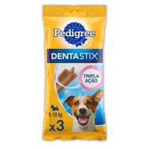 Kit Petisco Dentastix Cuidado Oral Para Cães Adultos Raças Pequenas 18x3 Unidades Pedigree
