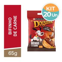 Kit Petisco Doguitos Sabor Carne Cães 20un 65g Kit Petisco Doguitos Sabor Carne Cães 20un 65g