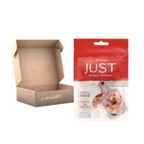 Kit Petisco Just Cubos de Frango Cães Gatos 55g 6 unidades