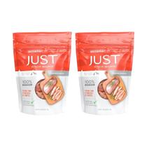 Kit Petisco Just Frango e Pato Caes Gatos 75g 2 unidades