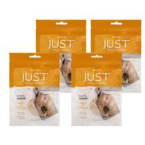 Kit Petisco Just Peito de Frango Caes Gatos 75g 4 unidades Kit Petisco Just Peito de Frango Caes Gatos 75g 4 unidades