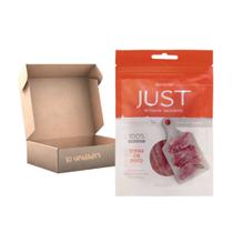 Kit Petisco Just Steak de Pato Cães e Gatos 75g 10 unidades