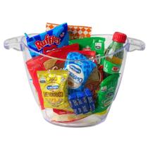 Kit Petiscos Dia dos Pais com 13 Itens + Balde de Gelo
