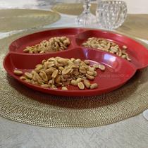 Kit Petisqueiras 3 Divisórias Grande Plástico Kit Petisqueiras 3 Divisórias Grande Plástico