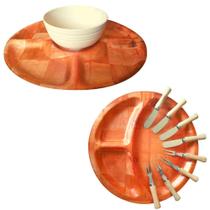 Kit Petisqueiras de Bambu Prensado com Utensílios Para Queijos e Patês 11 Peças Pra Servir Kit Petisqueiras de Bambu Prensado com Utensílios Para Queijos e Patês 11 Peças Pra Servir