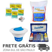 Kit pH Certo Estojo de pH Cloro, Clorador 5 Pastilhas 200 Gr Kit pH Certo Estojo de pH Cloro, Clorador 5 Pastilhas 200 Gr