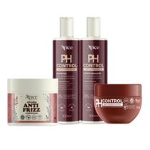Kit Ph Control- Sh, Cond, Máscara e Ativador Anti Frizz Apse Kit Ph Control- Sh, Cond, Máscara e Ativador Anti Frizz Apse