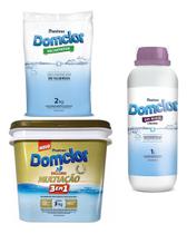 Kit Ph+, Decantador E Balde De Cloro 3kg 3 Em 1 Para Piscina