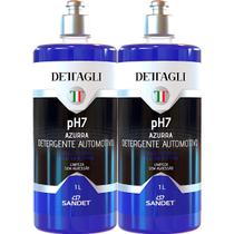 Kit Ph7 Azurra Dettagli Sandet Detergente Automotivo Limpeza Eficaz e Proteção