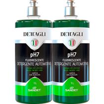 Kit Ph7 Fluorescente Dettagli Sandet Detergente Automotivo Neutro Limpeza Eficaz Kit Ph7 Fluorescente Dettagli Sandet Detergente Automotivo Neutro Limpeza Eficaz