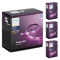 Kit Philips Hue Lightstrip Plus Fita Led 2m + 3 Extensões 1m