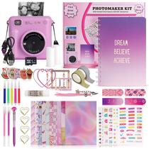 Kit Photomaker Incrível câmera de impressão instantânea com diário