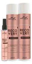 Kit Phytoca Recovery Shampoo Condicionador e Leave-in (3 Produtos)