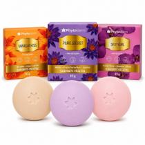 Kit Phytoderm 3 Sabonetes Vegetais: Vanilla Kiss, Sexy Girl e Pure Secret 85g Kit Phytoderm 3 Sabonetes Vegetais: Vanilla Kiss, Sexy Girl e Pure Secret 85g