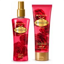 Kit Phytoderm Intense Love: 1 Body Splash Colônia e 1 Hidratante Kit Phytoderm Intense Love: 1 Body Splash Colônia e 1 Hidratante