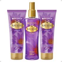 Kit Phytoderm Pure Secret: 2 Hidratantes leve 1 Body Splash Kit Phytoderm Pure Secret: 2 Hidratantes leve 1 Body Splash