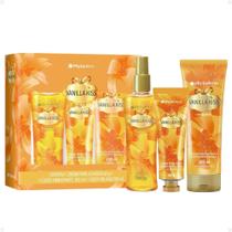 Kit Phytoderm Vanilla Kiss: 1 Body Splash 200ml, 1 Hidratante 200ml e 1 Creme de Mãos 60g