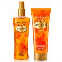 Kit Phytoderm Vanilla Kiss: 1 Body Splash Colônia e 1 Hidratante Kit Phytoderm Vanilla Kiss: 1 Body Splash Colônia e 1 Hidratante