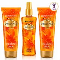 Kit Phytoderm Vanilla Kiss: 2 Hidratantes Leve 1 Body Splash Kit Phytoderm Vanilla Kiss: 2 Hidratantes Leve 1 Body Splash