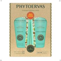 Kit Phytoervas Cachos Pracaxi e Baobá: Shampoo e Condicionador 250ml Kit Phytoervas Cachos Pracaxi e Baobá: Shampoo e Condicionador 250ml
