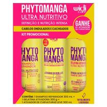 Kit Phytomanga Widi Care Shampoo 300ml + Gelatina 300g + Ativador de Curvaturas 300ml