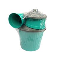 Kit Pia 3 Peças Verde, Lixo, Porta Detergente e Porta Esponja de Plástico - Plasmotta