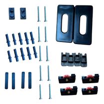 Kit Pia Acessorio Com Rolamento Rodinha Roldana Maciça