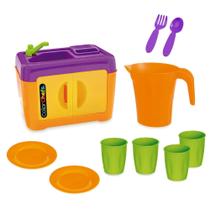 Kit pia color chefs c/ 9 acessórios - Mania Toys Kit pia color chefs c/ 9 acessórios - Mania Toys
