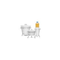 Kit Pia Cromo Colors Brc Niquelart 301-4 Kit Pia Cromo Colors Brc Niquelart 301-4