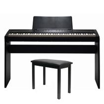 Kit Piano Digital 88 Teclas Kurzweil KaE1 com Móvel e Banco Kit Piano Digital 88 Teclas Kurzweil KaE1 com Móvel e Banco