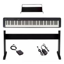 Kit Piano Digital Casio CDP-S110 88 Teclas + Estante Suporte EP 160 cor:preto Kit Piano Digital Casio CDP-S110 88 Teclas + Estante Suporte EP 160 cor:preto