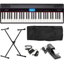 Kit Piano Digital Go-61p 61 Teclas Roland Bluetooh + Sustain