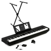 Kit Piano Digital Yamaha P-45B com Suporte Kit Piano Digital Yamaha P-45B com Suporte
