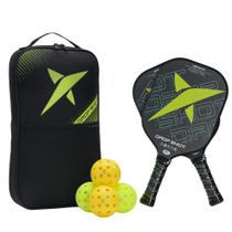 Kit Pickleball Drop Shot Forum com 2 Raquetes e 4 Bolas