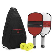 Kit Pickleball Joola Agassi/Graf Champion Set - Com 2 Raquetes e 3 Bolas