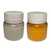 Kit Pigmentos Perolados Ouro e Branco