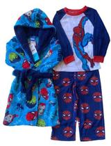Kit Pijama 3 Pecas Marvel 4 anos Kit Pijama 3 Pecas Marvel 4 anos