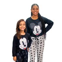 Kit pijama de inverno mãe e filha