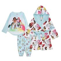 Kit Pijama Infantil Menina 3 Peças Princesas Disney