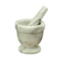 Kit Pilão De Mármore Alto Branco e Preto Com Socador Amassa E Soca Temperos Kit Pilão De Mármore Alto Branco e Preto Com Socador Amassa E Soca Temperos