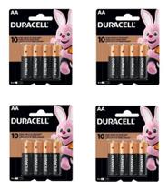 Kit Pilha Alcalina AA Pequena Duracell Com 16 Unidades Kit Pilha Alcalina AA Pequena Duracell Com 16 Unidades