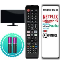 kit pilha + Controles Remotos Para TV Smart TV 4K Pilhas AAA Inclusas