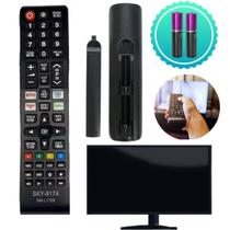 kit pilha + Controles Remotos Para TV Smart TV 4K Universal + Pilhas AAA