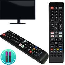 kit pilha + Controles Remotos TV TV 4K Universal + Pilhas AAA